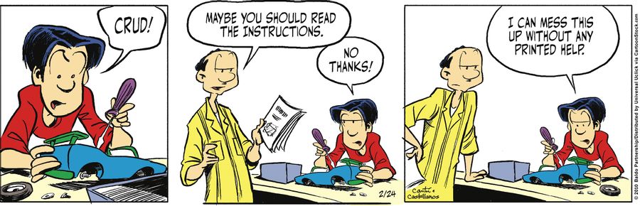 "I can mess this up without any printed help."