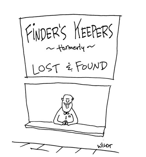 Finder's Keepers - Formerly - Lost & Found.
