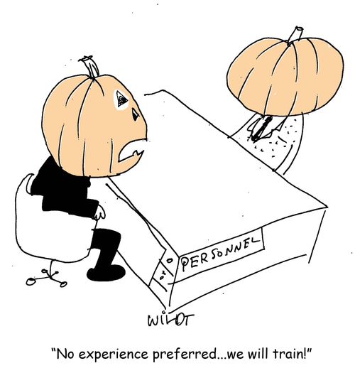 "No experience preferred...we will train!"
