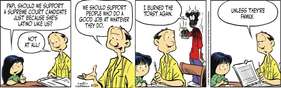 "We should support people who do a good job at whatever they do."