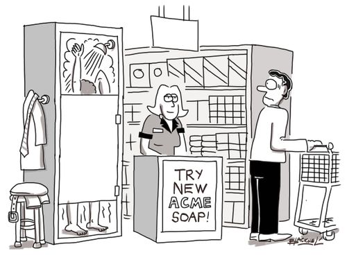 Try New ACME soap!