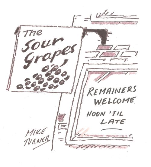 The Sour Grapes: Remainers Welcome