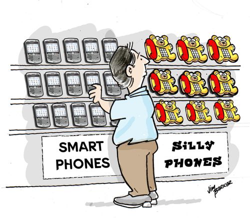 Smart Phones and Silly Phones