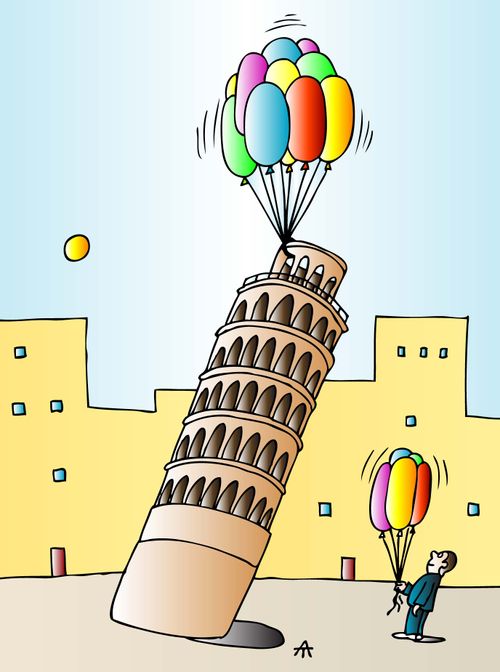 Trying to rectify the Leaning Tower of Pisa