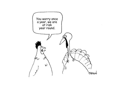 "You worry once a year, we are at risk year round." 