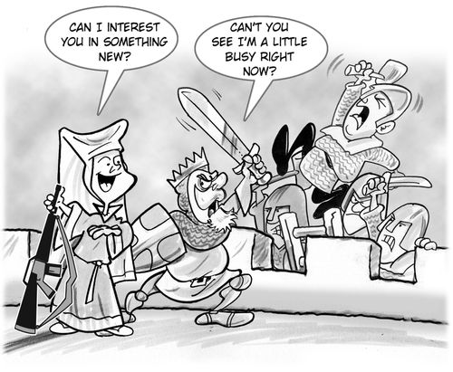 "Can Interest you in something new?"