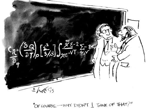 "Of course - why didn't I think of that?"