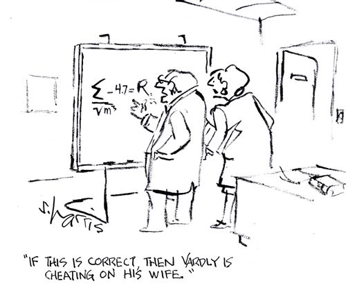 "If this is correct, then Vardly is cheating on his wife."