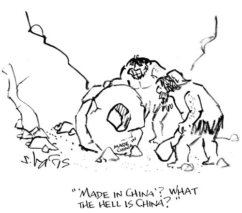 "'Made in China?' What the hell is China?"