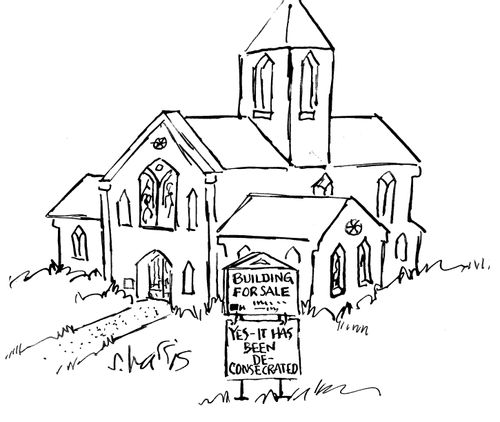 Building for sale: Yes - it has been de-consecrated.