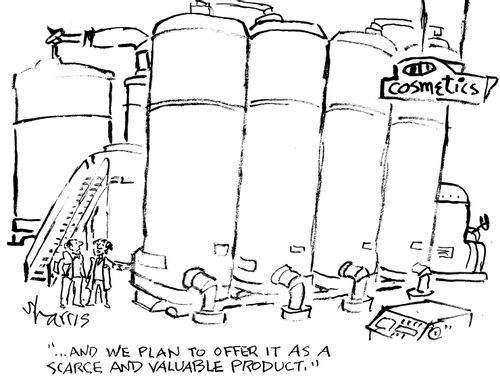 "...and we plan to offer it as a scarce and valuable product."