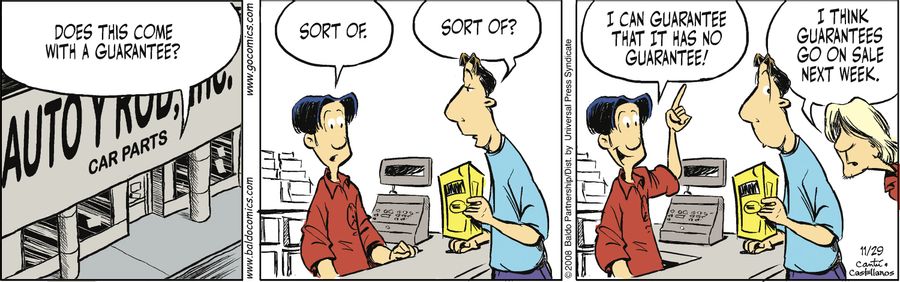 "Does this come with a guarantee?"