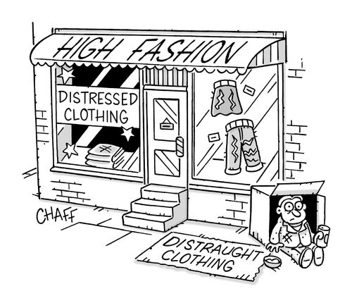 Distressed Clothing Fashion Shop