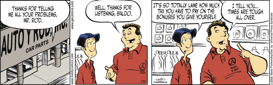 "It's so totally lame lame how much tax you have to pay on the bonuses you give yourself."