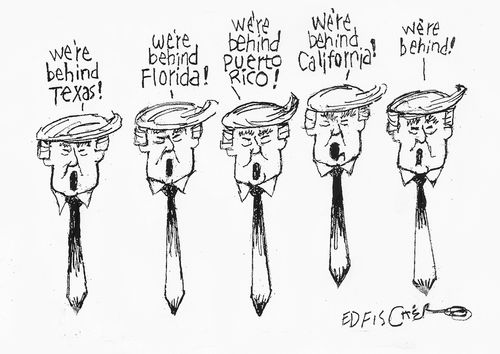 We're behind Texas, Florida, Pureto Rico, California...