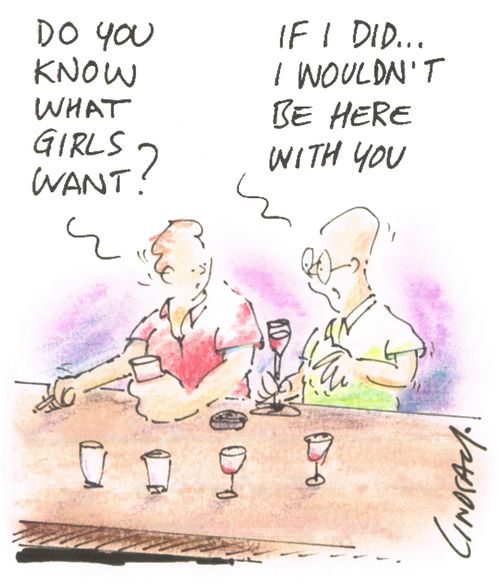 "Do you know what girls want?"