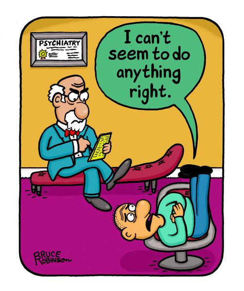 "I can't seem to do anything right."