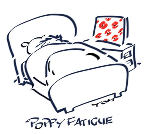 Poppy fatigue