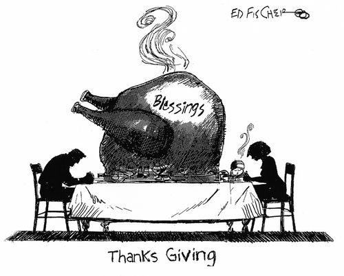 "Thanks Giving."