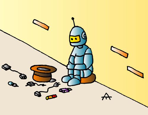 Robot Beggar