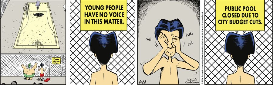 Young people have no voice in this matter.