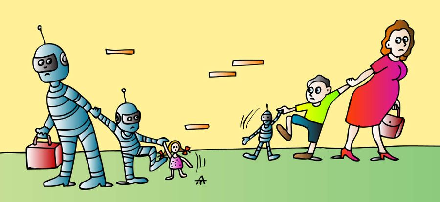 People and robots