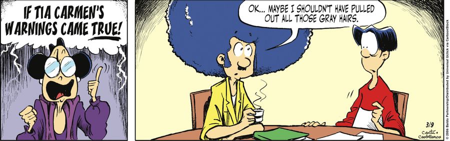 "OK...maybe I shouldn't have pulled out all those gray hairs."