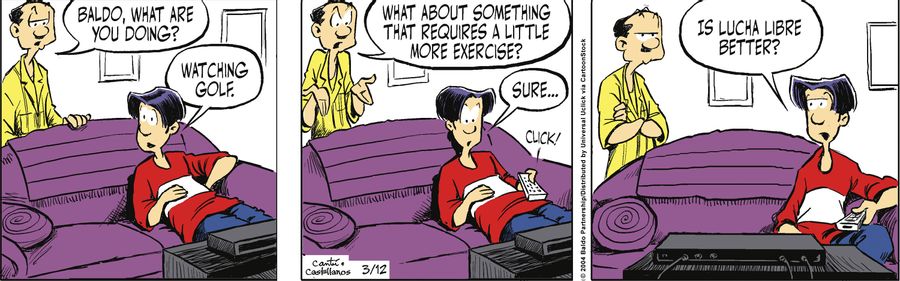 "What about something that requires a little more exercise?"