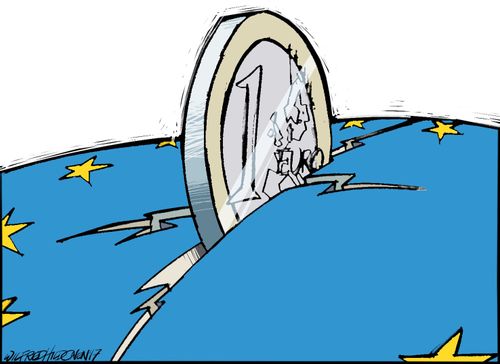 Euro leaves a crack in the Union