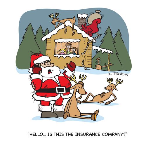 "Hello...is this the insurance company?"
