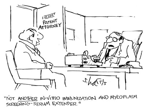 "Not another in-vitro immunization and mycoplasm screening-serum extender."