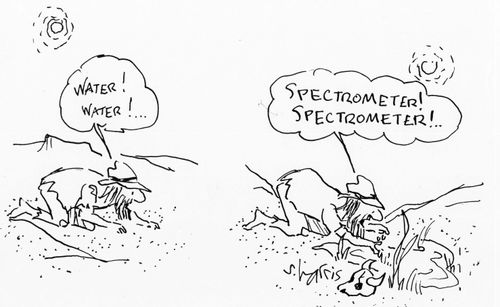 "Spectrometer! Spectrometer!..."