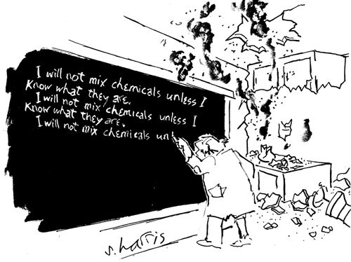 I will not mix chemicals unless I know what they are...