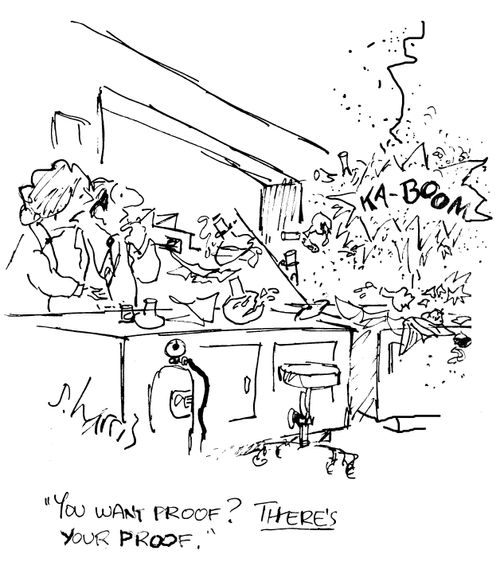 "You want proof? There's your proof."