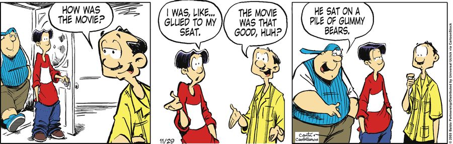 "I was, like...glued to my seat."