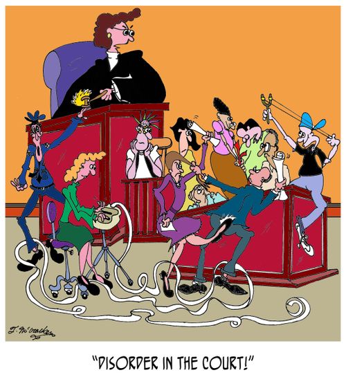"Disorder in the Court!"