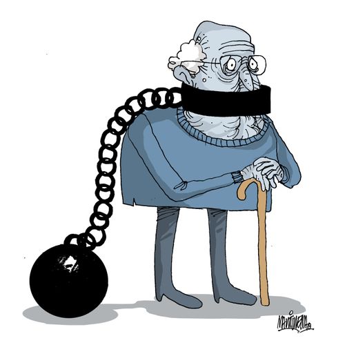 Gagging the Elderly
