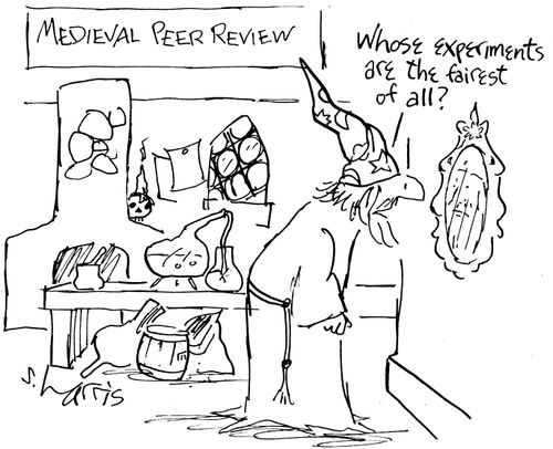 Medieval Peer Review: "Whose experiments are the fairest of all?"