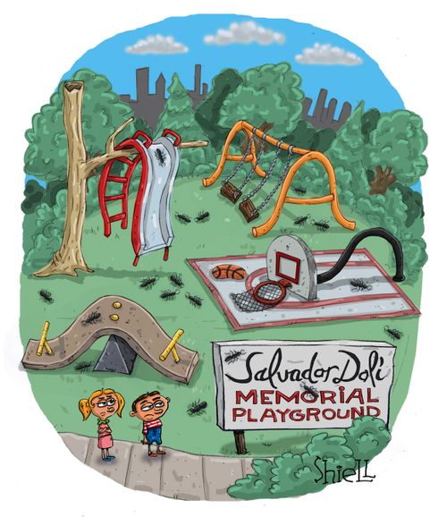 Salvador Dali Memorial Playground