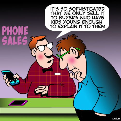 "It's so sophisticated that we only sell it to buyers who have kids young enough to explain it to them."