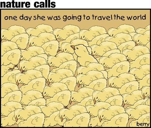 One day she was going to travel the world.