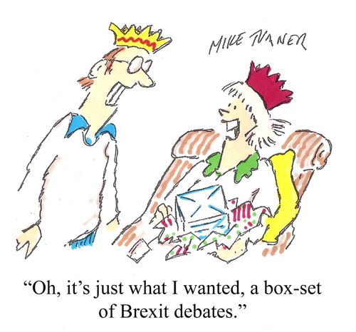 "Oh, it's just what I wanted, a box-set of Brexit debates."