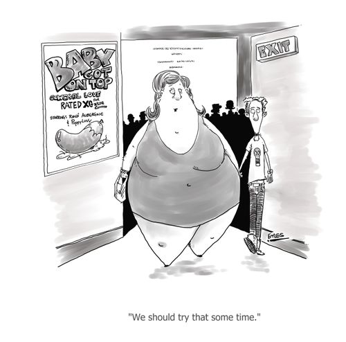 "We should try that some time."