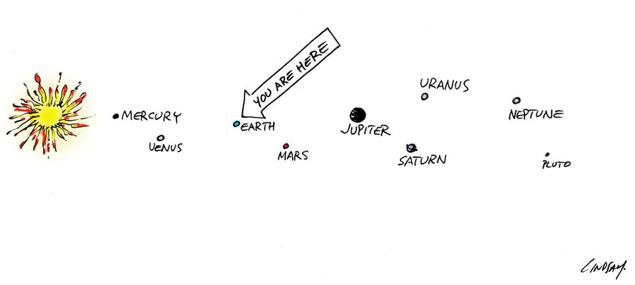 You are here!
