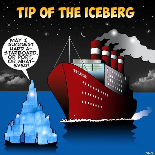 "May I suggest hard a-starboard, or port, or whatever!"