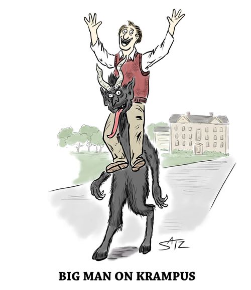 Big man on Krampus