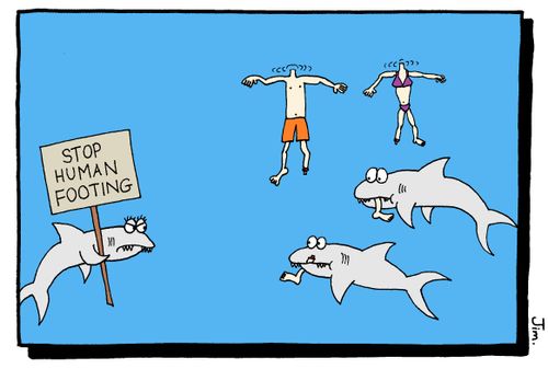 Stop Human Footing