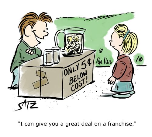 "I can give you a great deal on a franchise."