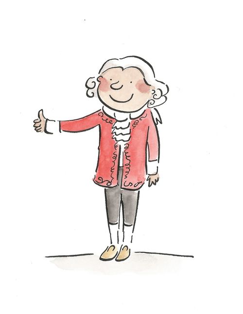 Mozart Thumbs up