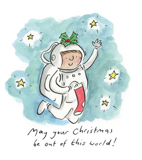 May your Christmas be out of this world!
